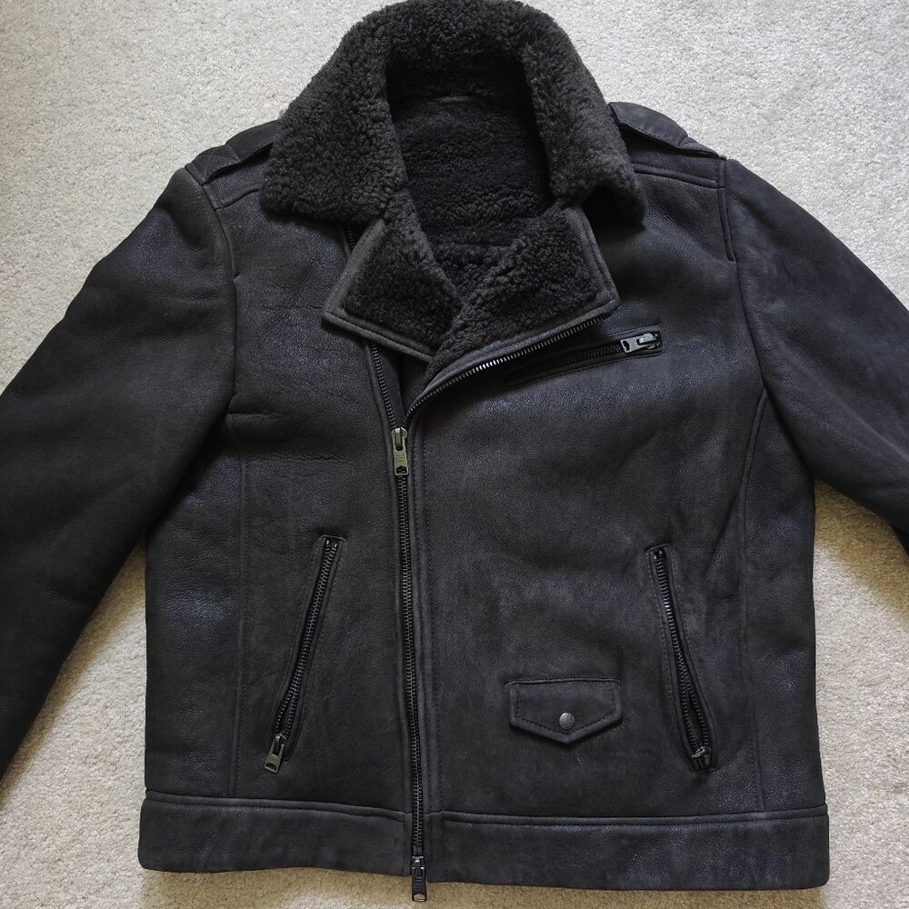 All Saints Suede Jacket